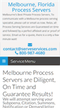 Mobile Screenshot of melbourneprocessserver.com